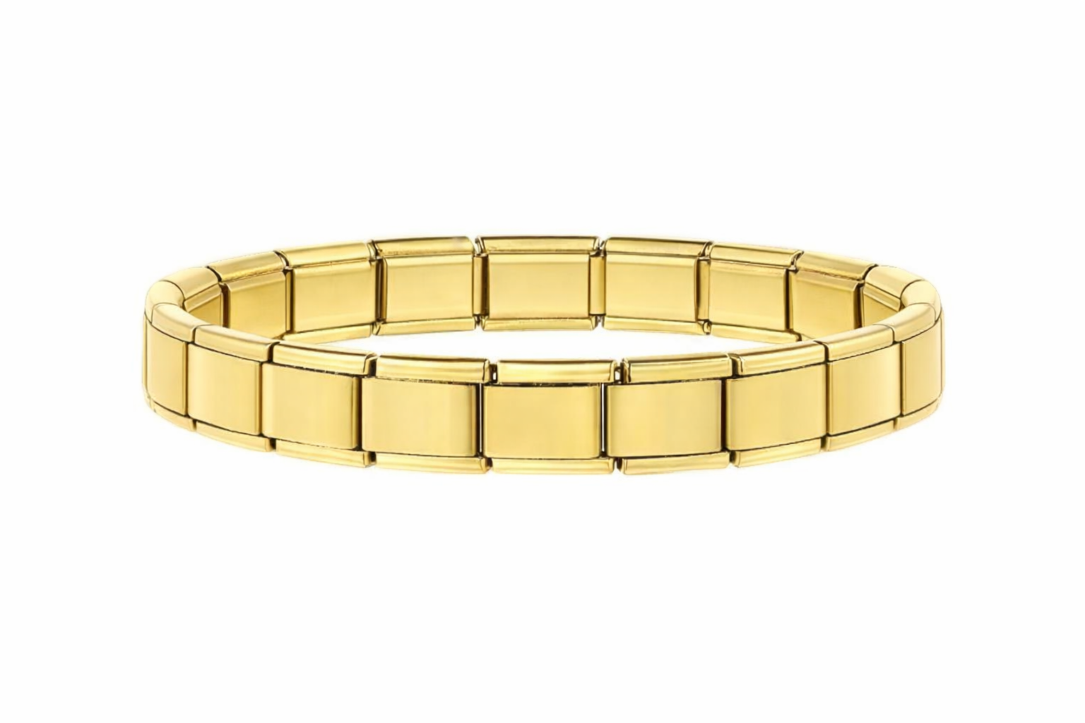 Brazalete italiano dorado
