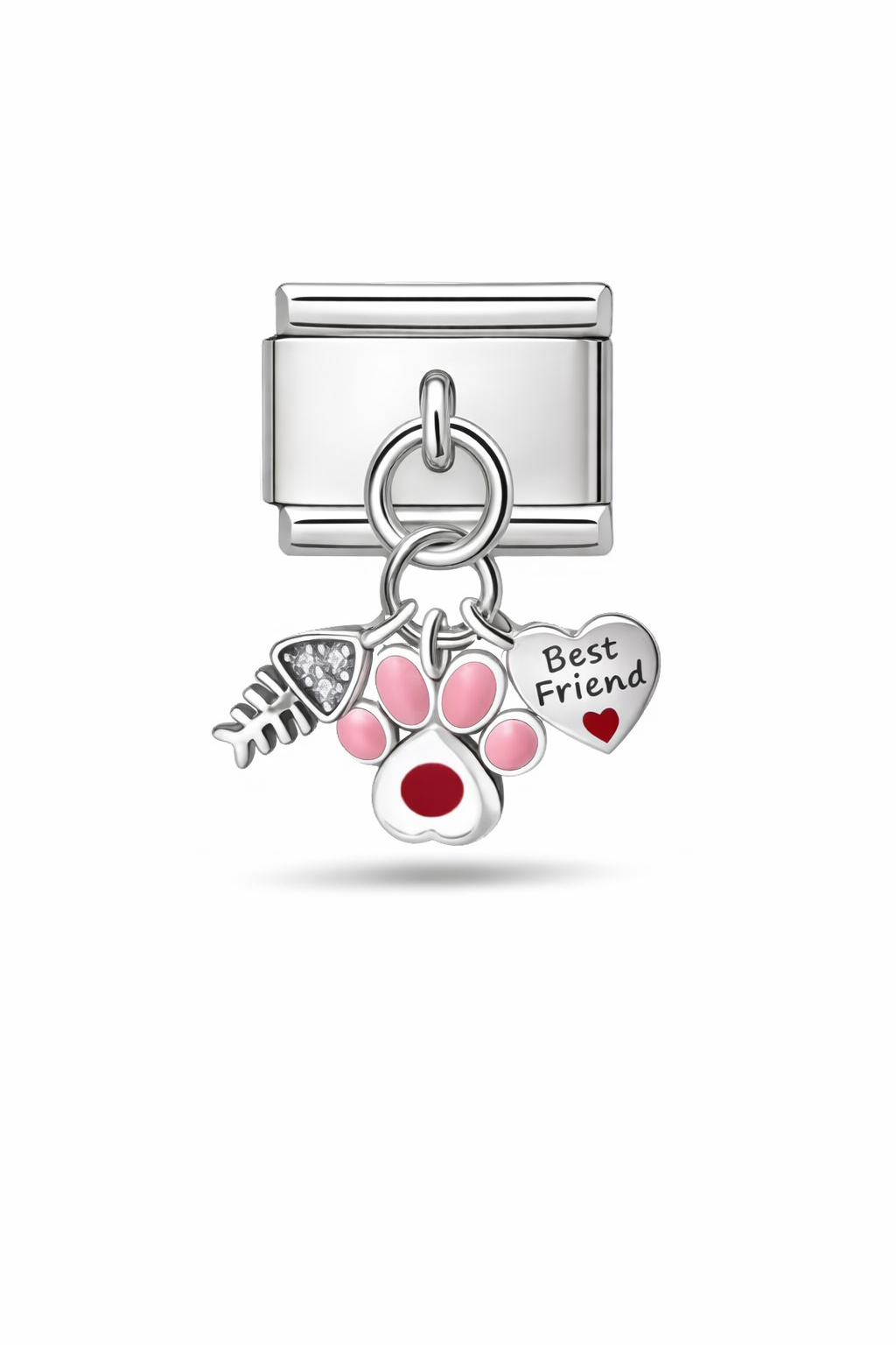 Charm best friend huellita