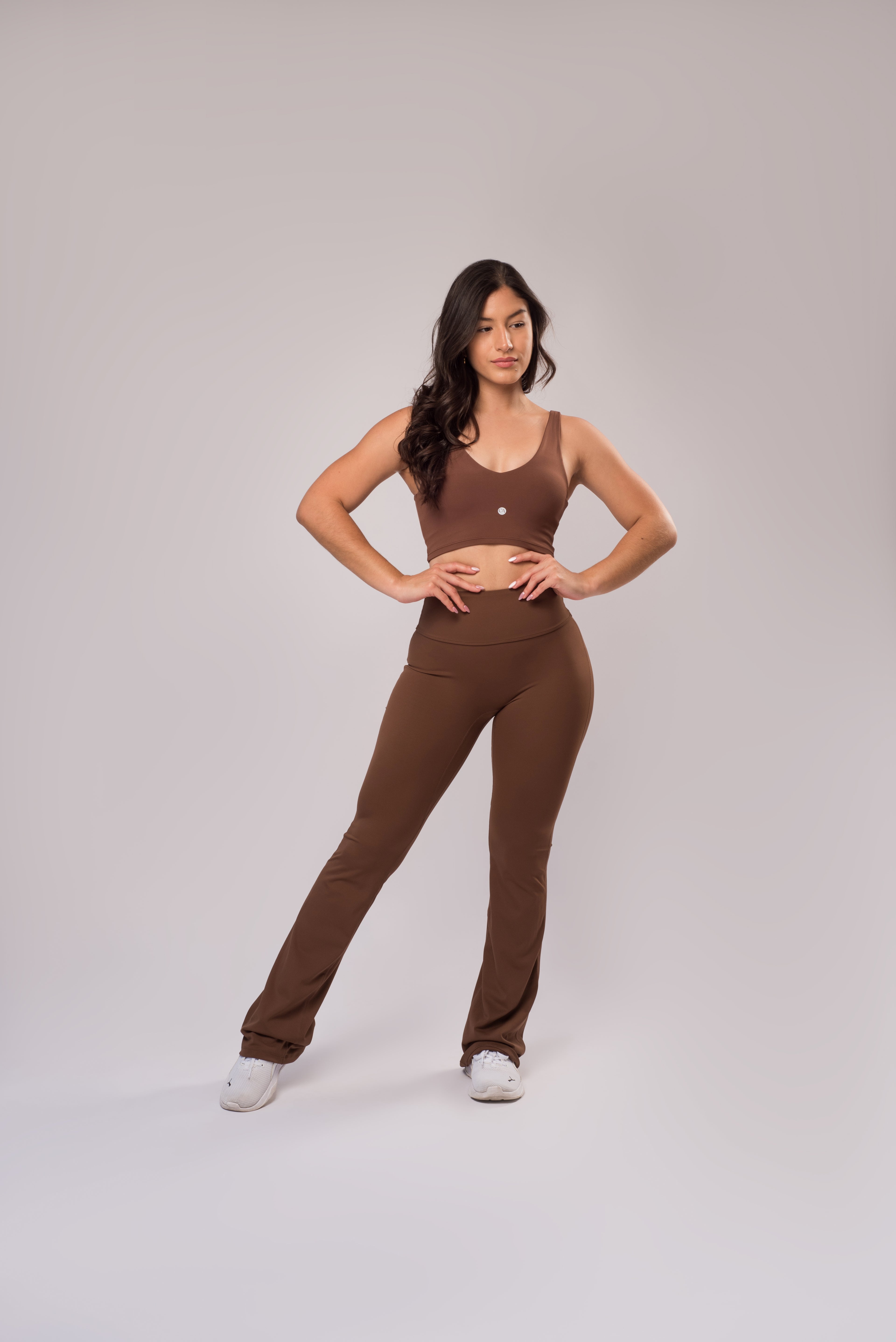 Set Legging Acampanado Chestnut