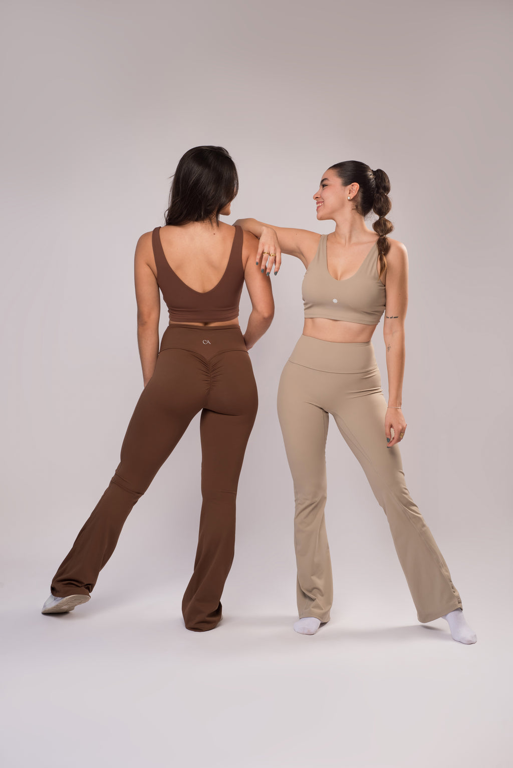 Set Acampanado Camel Brown