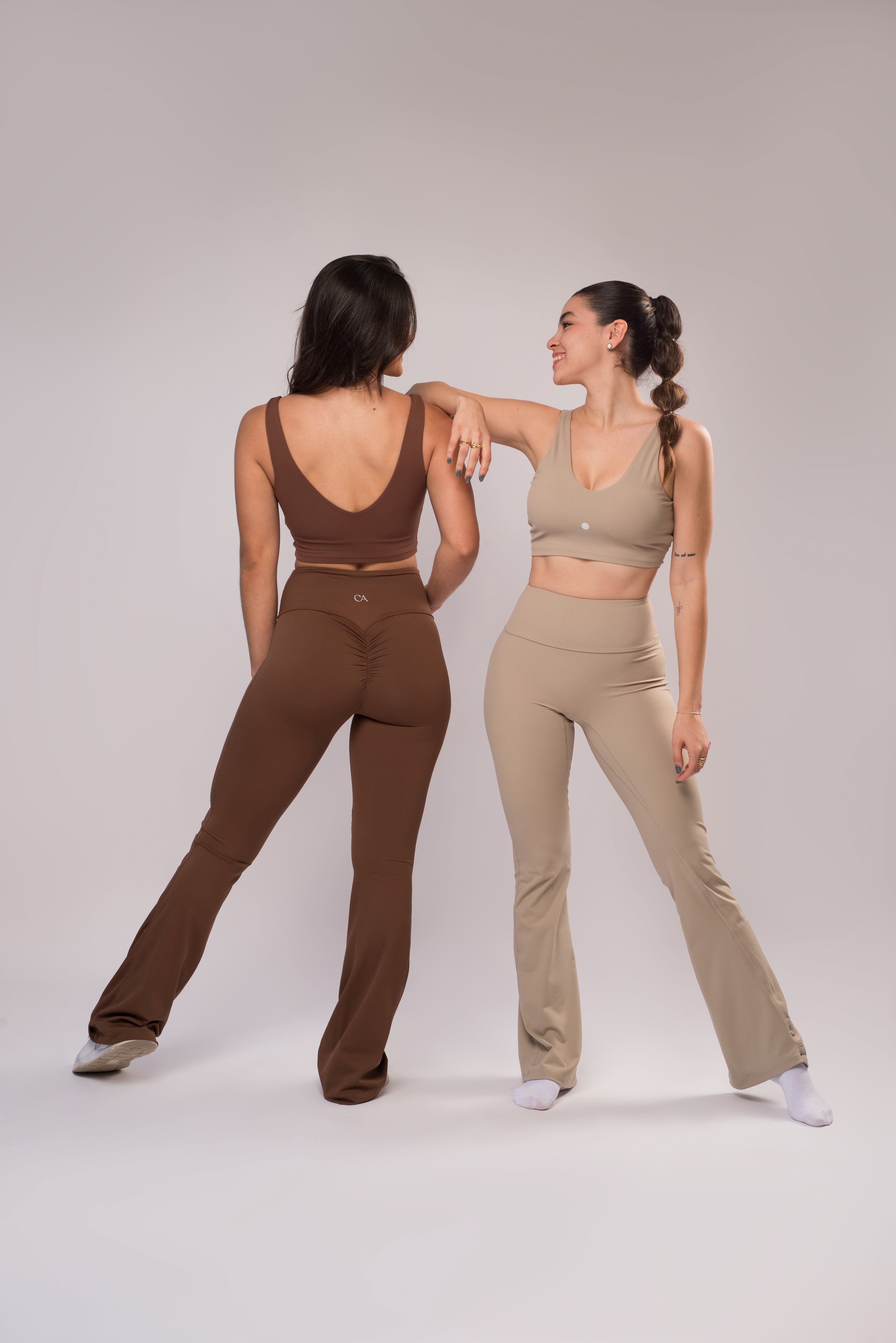 Set Acampanado Camel Brown