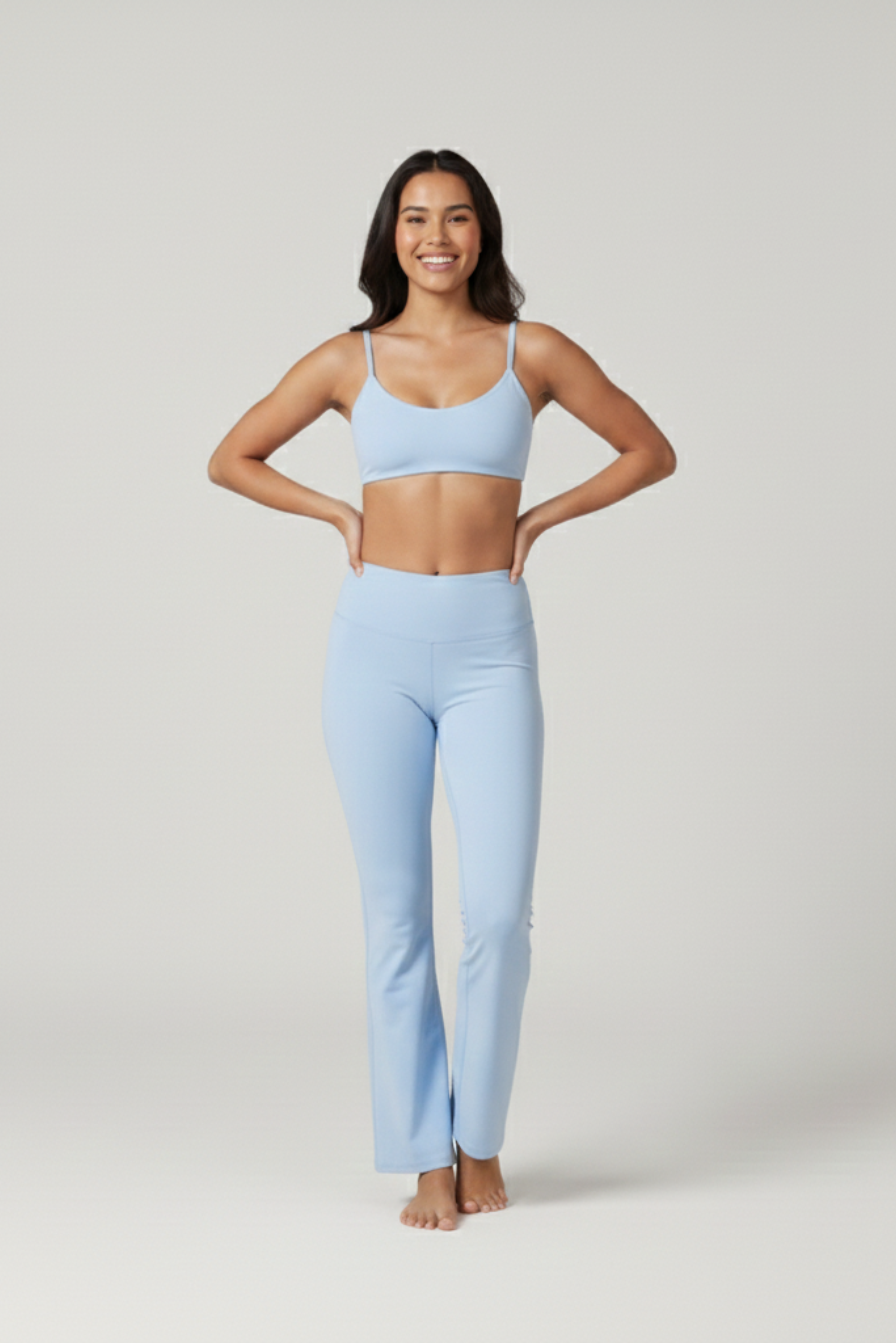 Set Acampanado Sky Blue