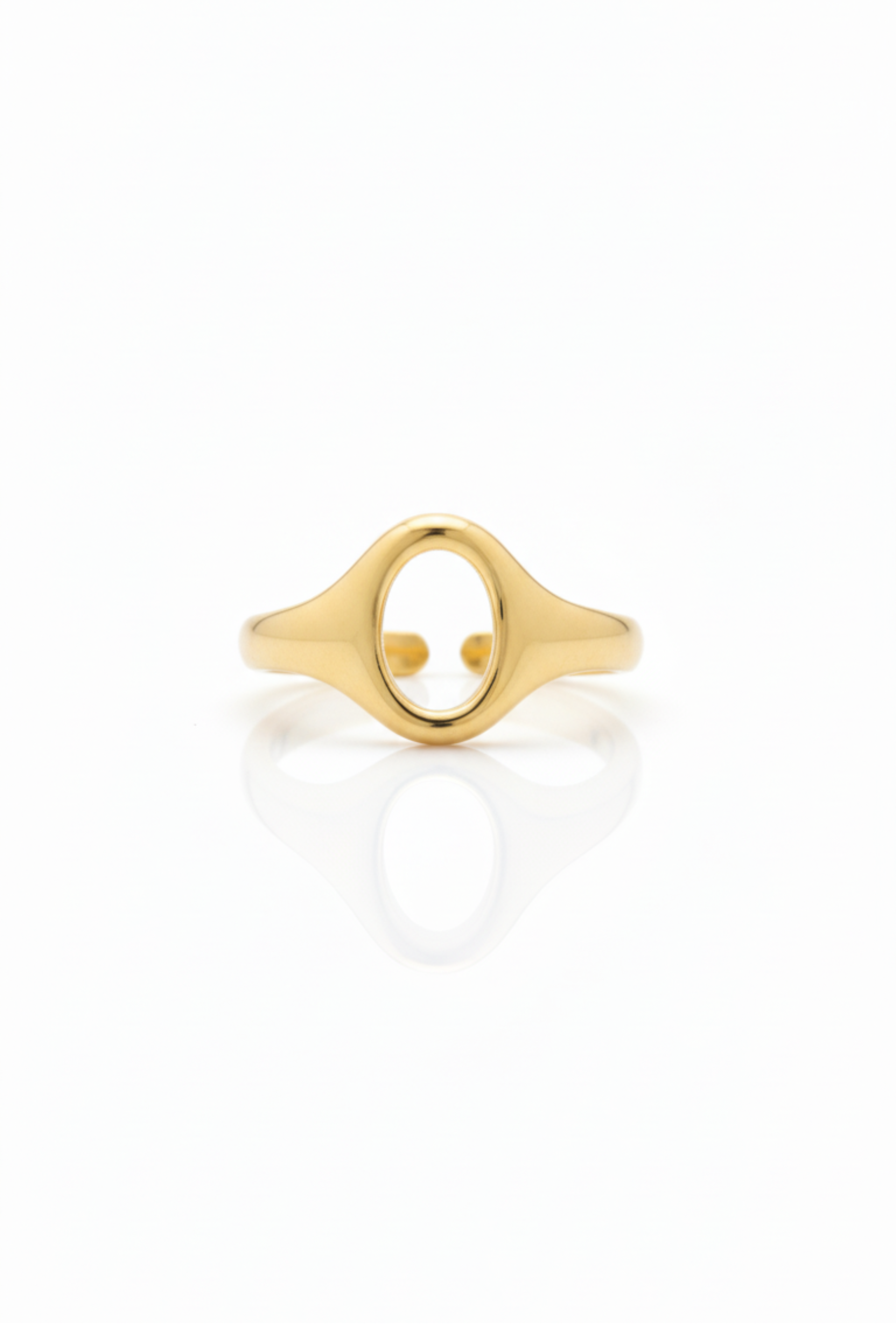 Anillo Circular Dorado