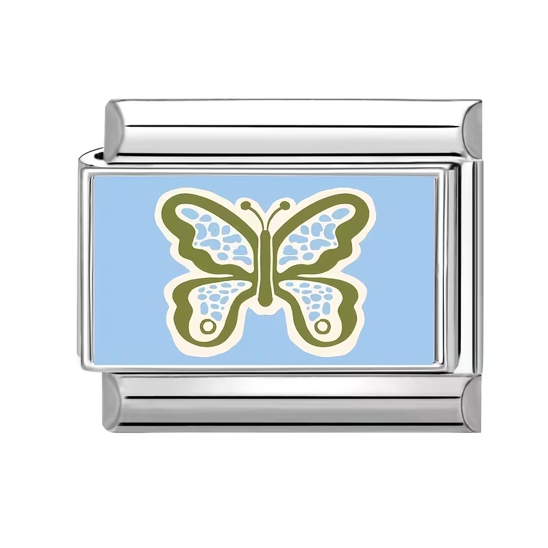 charm mariposa azul